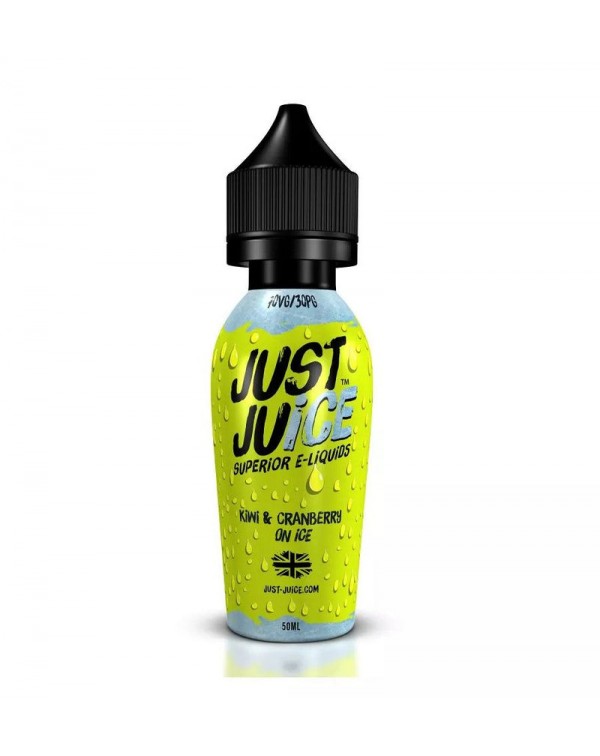 Just Juice Kiwi & Cranberry on Ice E-liquid 50...