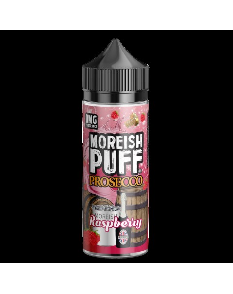 Moreish Puff Prosecco Raspberry 0mg 100ml Short Fill E-Liquid