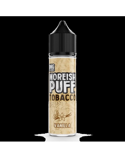 Moreish Puff Tobacco Vanilla 0mg 50ml Short Fill E-Liquid