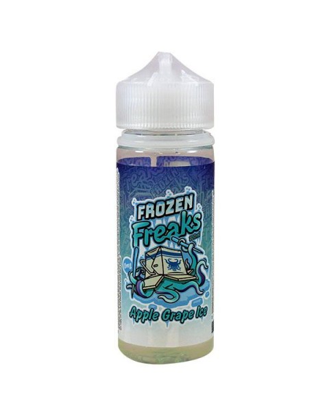 Frozen Freaks Apple & Grape Ice E-liquid 100ml Short Fill