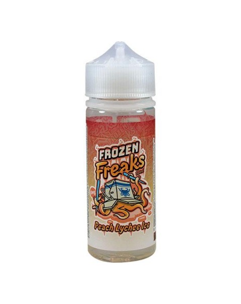 Frozen Freaks Peach & Lychee Ice E-liquid 100ml Short Fill