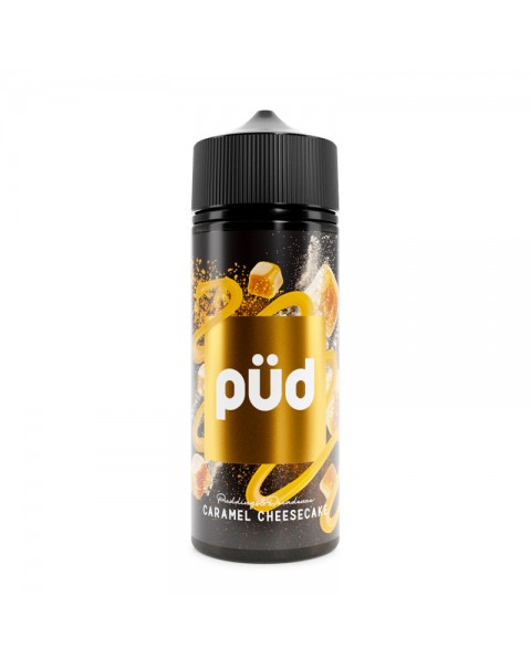 Pud Pudding & Decadence Caramel Cheesecake 0mg 100ml Short Fill E-Liquid