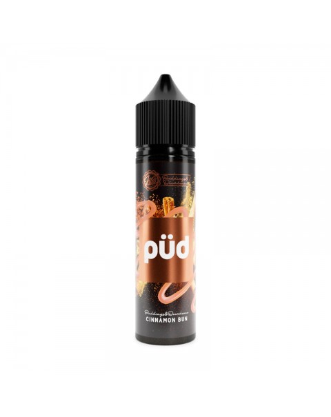 Pud Pudding & Decadence Cinnamon Bun 0mg 50ml Short Fill E-Liquid