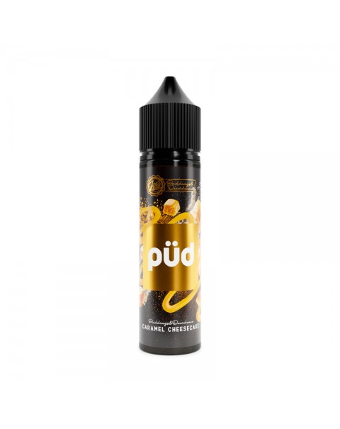 Pud Pudding & Decadence Caramel Cheesecake 0mg 50ml Short Fill E-Liquid