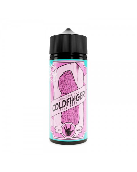 Joe's Juice Cold Finger Blue Razz 0mg 100ml Short Fill E-Liquid