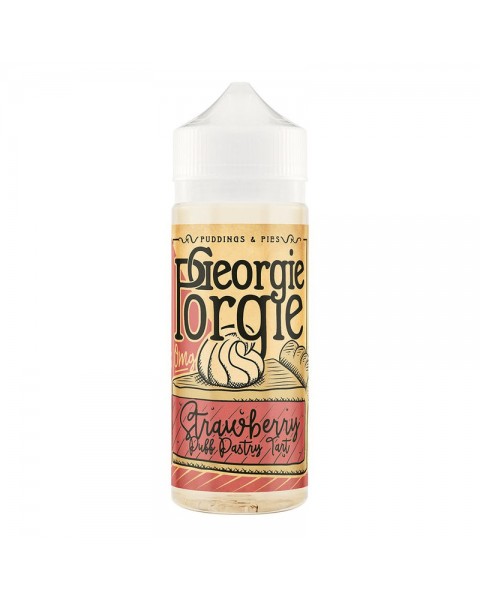 Georgie Porgie Strawberry Puff Pastry Tart E-liquid 100ml Short Fill