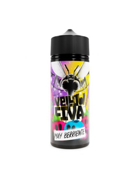 Joe's Juice Yellow Fiva Muy Berriente 0mg 100ml Short Fill E-Liquid