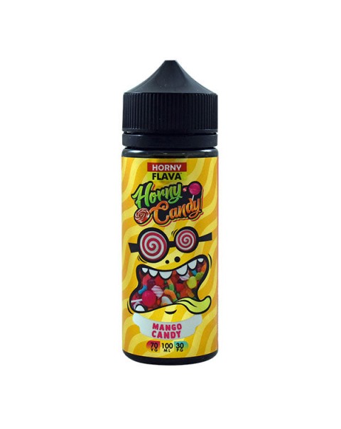 Horny Flava Mango Candy 0mg 100ml Short Fill E-Liquid