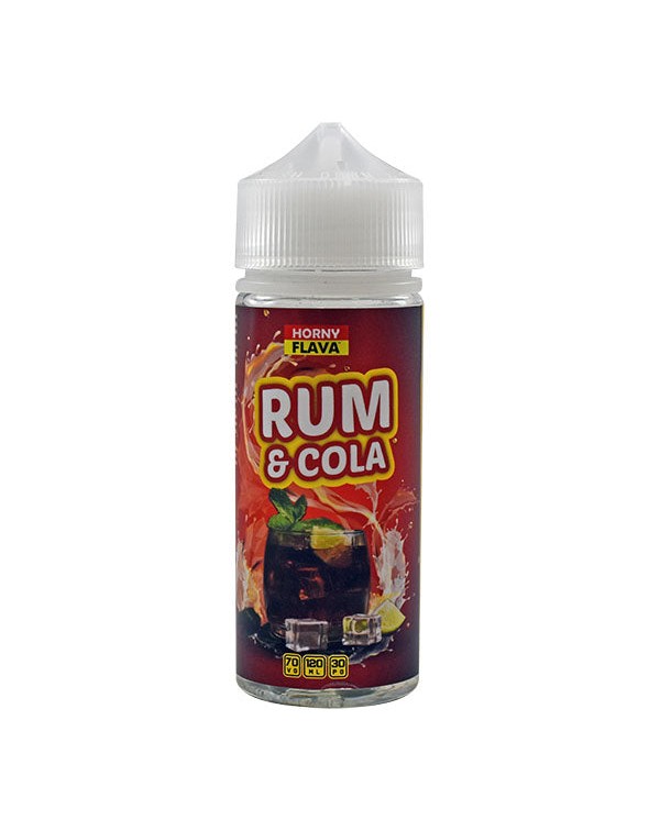 Horny Flava Rum & Cola 0mg 100ml Short Fill E-...