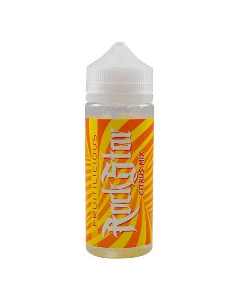 Rockstar Vape Fruitilicious: Citrus Mix 0mg 100ml Short Fill E-Liquid