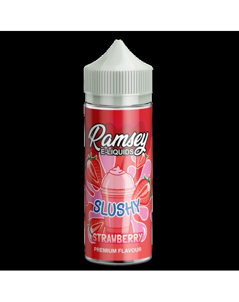 Ramsey E-Liquids Slushy Strawberry 0mg 100ml Short Fill E-Liquid