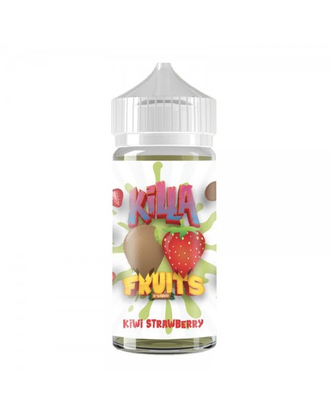 Killa Fruits Kiwi Strawberry E-liquid 100ml Short Fill