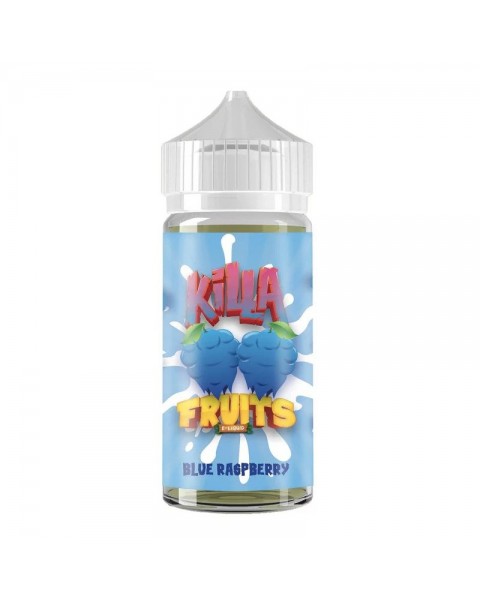 Killa Fruits Blue Raspberry E-liquid 100ml Short Fill