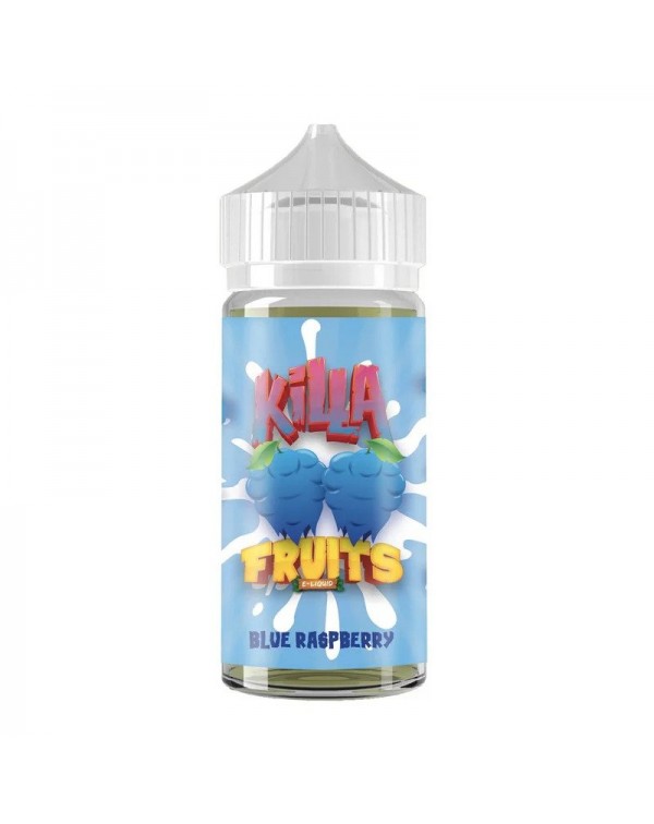 Killa Fruits Blue Raspberry E-liquid 100ml Short F...