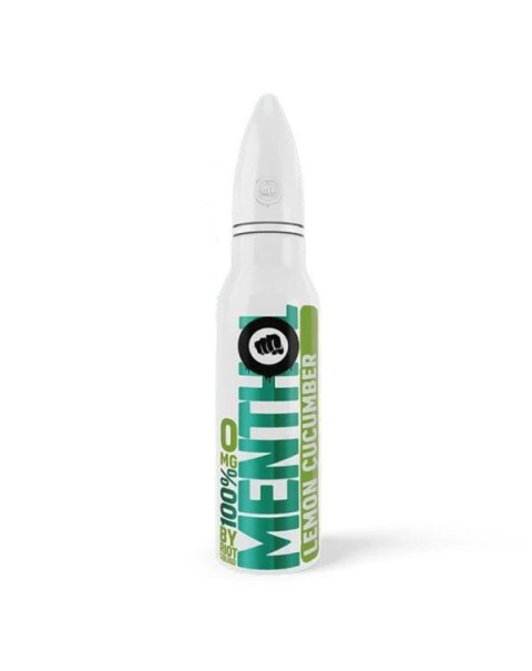 Riot Squad Menthol Lemon Cucumber 0mg 50ml Short Fill