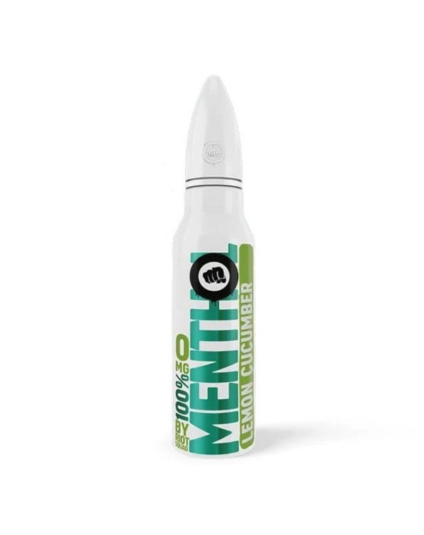 Riot Squad Menthol Lemon Cucumber 0mg 50ml Short F...