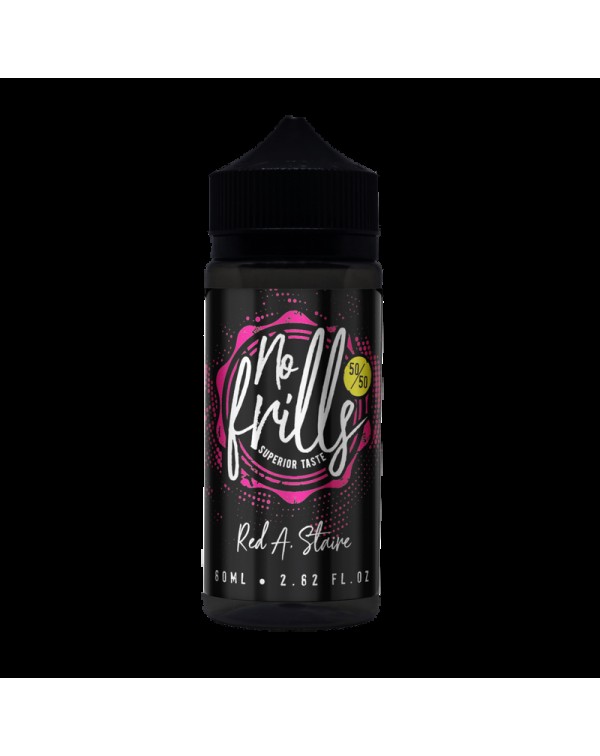 No Frills Red A.staire E-liquid 80ml Short Fill