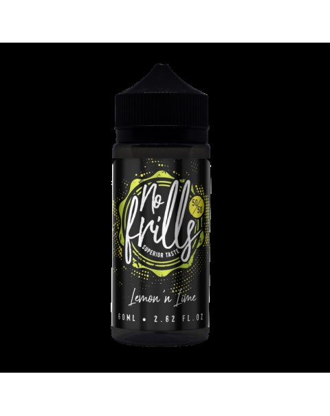 No Frills Lemon N Lime E-liquid 80ml Short Fill