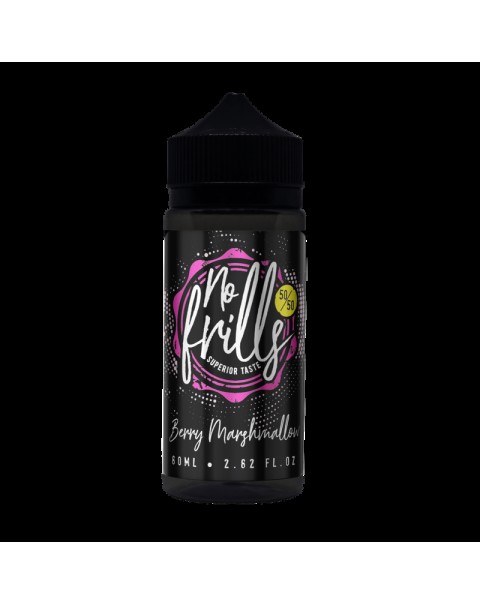 No Frills Berry Marshmallow E-liquid 80ml Short Fill