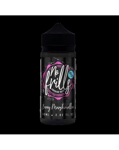 No Frills Berry Marshmallow E-liquid 80ml Short Fill