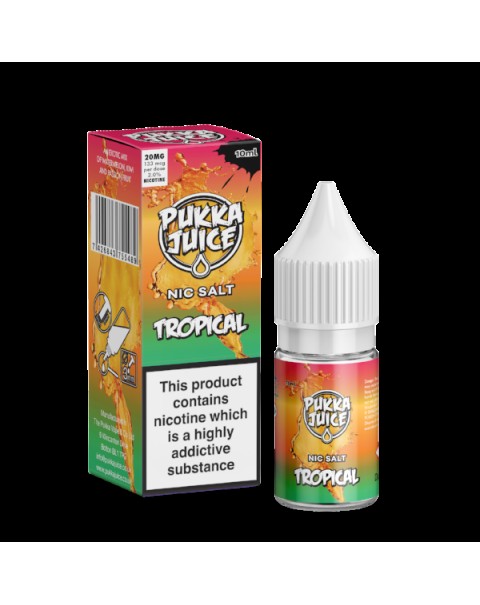 Tropical Nic Salt by Pukka Juice 10ml 20mg