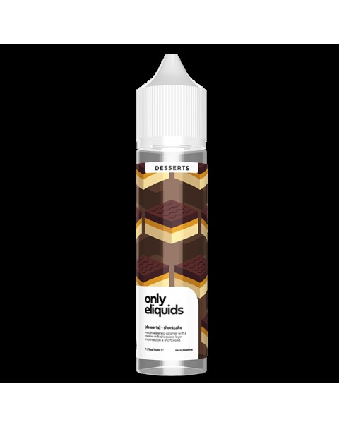 Only E-Liquids Desserts: Shortcake 0mg 50ml Short Fill E-Liquid