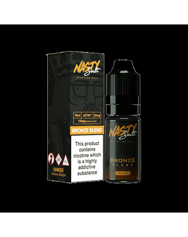 Nasty Juice Nasty Salt: Bronze Blend Nic Salts 10m...