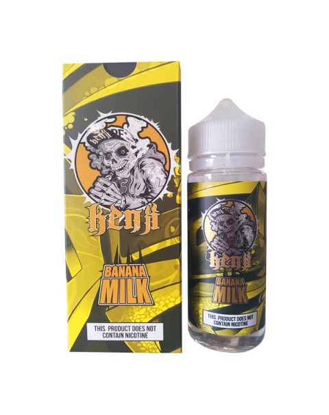 Kenji Banana Milk E-liquid 100ml Short Fill