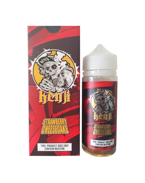 Kenji Strawberry Cheesecake E-liquid 100ml Short Fill