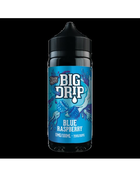 Doozy Vape Big Drip Blue Raspberry E-liquid 100ml Short Fill