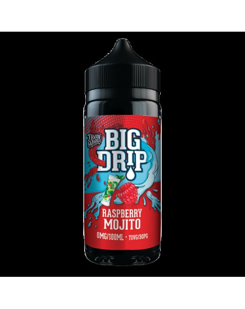 Doozy Vape Big Drip Raspberry Mojito E-liquid 100ml Short Fill