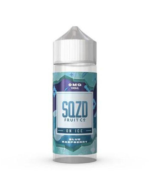 SQZD on Ice: Blue Raspberry 0mg 100ml Short Fill E...