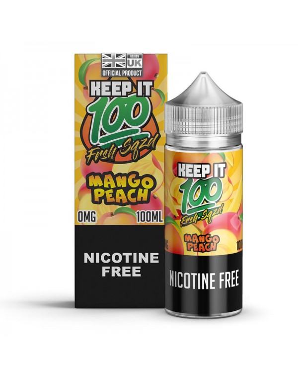 Keep It 100 Mango Peach 0mg 100ml Short Fill E-Liq...