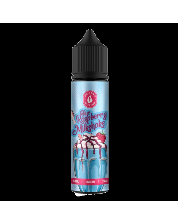 Juice N Power Blue Raspberry Milkshake E-liquid 50...