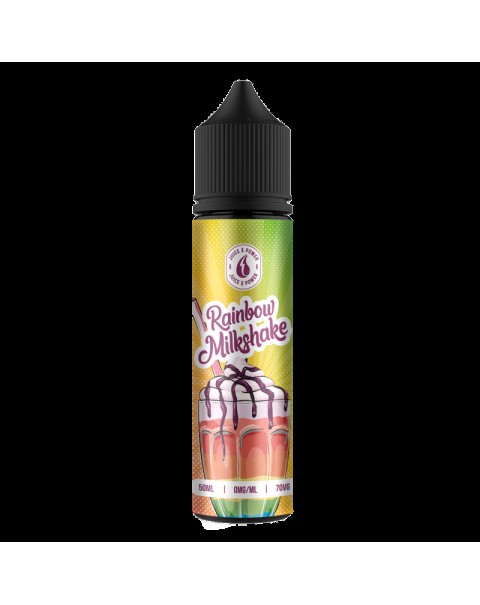 Juice N Power Rainbow Milkshake E-liquid 50ml Short Fill