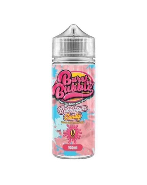 Burst My Bubble Bubblegum Candy 0mg 100ml Short Fill E-Liquid