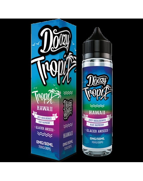 Doozy Vape Tropix: Hawaii 0mg 50ml Short Fill E-Liquid