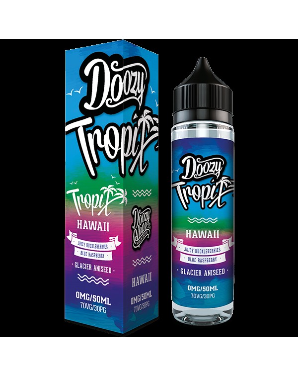 Doozy Vape Tropix: Hawaii 0mg 50ml Short Fill E-Li...