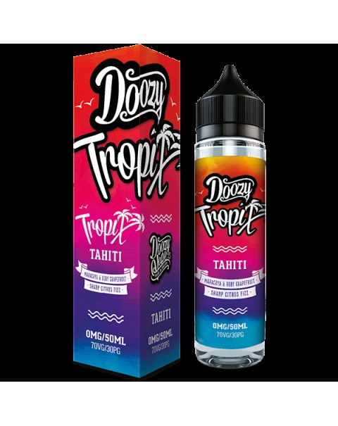 Doozy Vape Tropix: Tahiti 0mg 50ml Short Fill E-Liquid