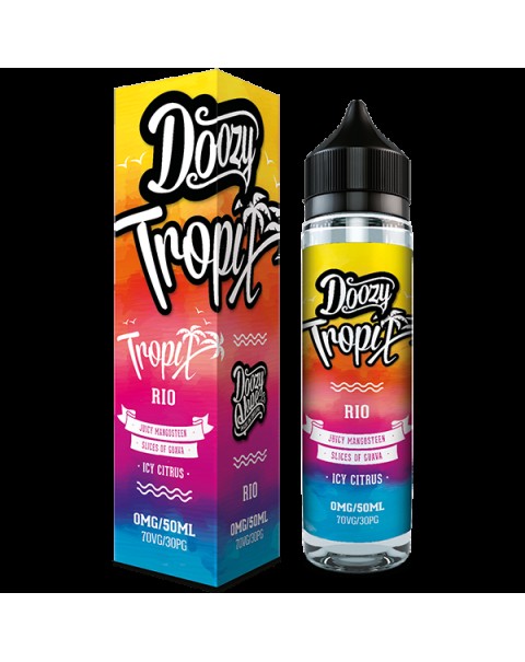 Doozy Vape Tropix: Rio 0mg 50ml Short Fill E-Liquid