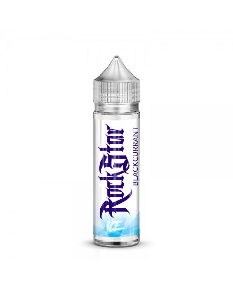 Rockstar Ice Blackcurrant E-liquid 50ml Short Fill