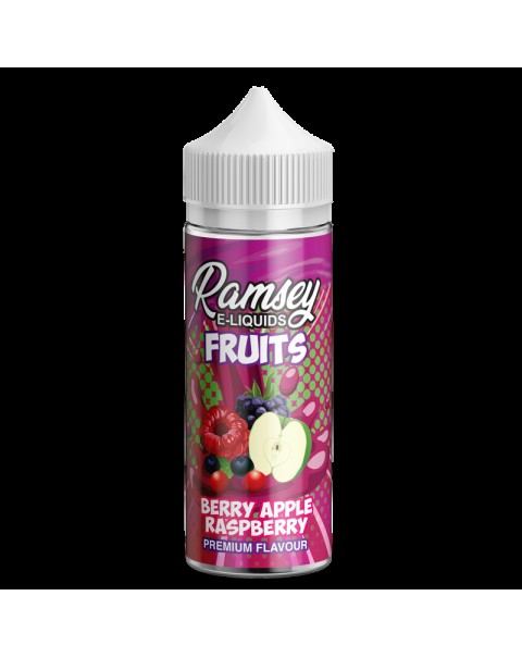 Ramsey E-Liquids Fruits Berry Apple Raspberry 0mg 100ml Short Fill E-Liquid