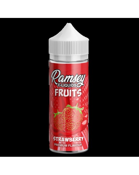 Ramsey E-Liquids Fruits Strawberry 0mg 100ml Short Fill E-Liquid