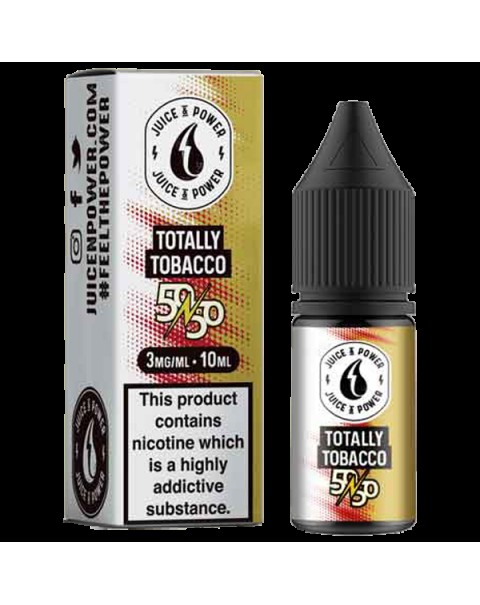 Juice N' Power 50:50 Totally Tobacco 10ml E-Liquid