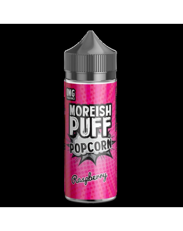 Moreish Puff Popcorn Raspberry 0mg 100ml Short Fil...