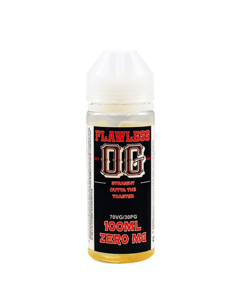 Flawless Straight Outta the Toaster E-liquid 100ml Short Fill