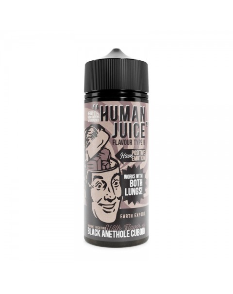 Joe's Juice Human Juice: Black Anethole Cuboid 0mg 100ml Short Fill E-Liquid