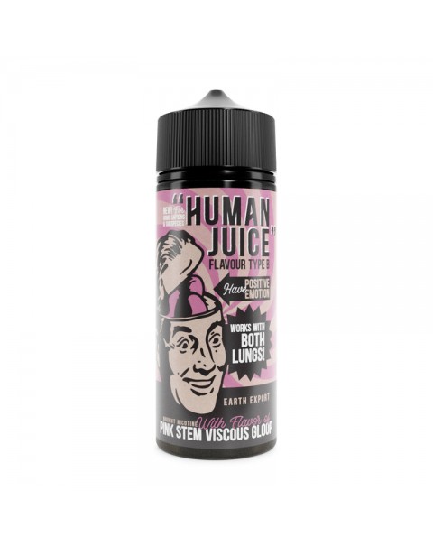 Joe's Juice Human Juice: Pink Stem Viscous Gloop 0mg 100ml Short Fill E-Liquid