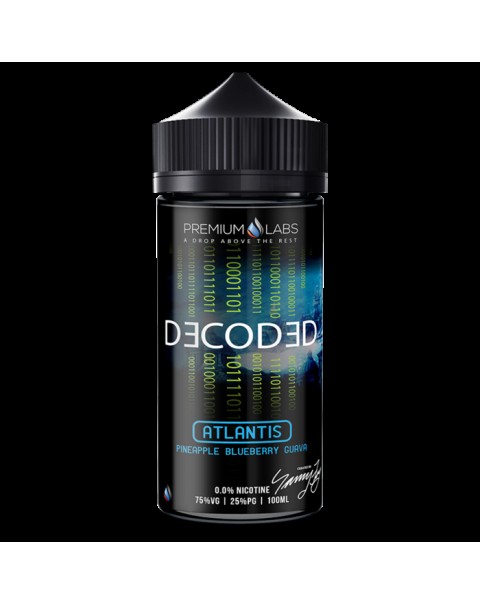 Premium Labs Decoded: Atlantis E-liquid 100ml Short Fill