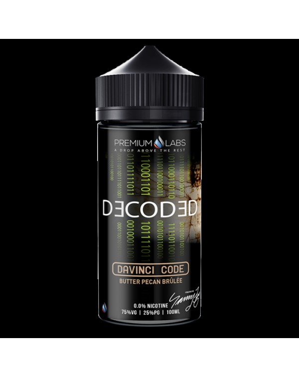 Premium Labs Decoded: Da Vinci Code E-liquid 100ml...